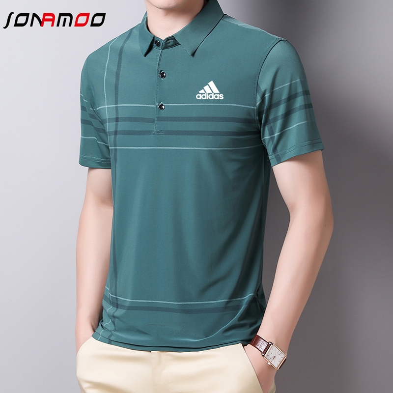 New Ariival Men Polo Tshirt Casual Summer Shirt Mens Clothing T-shirt Men AB