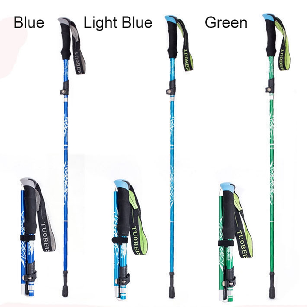 TREKKING Gậy Đi Bộ 2 Kích Cỡ Có Thể Gấp Gọn