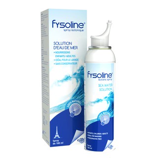 Fysoline xịt - nước muối biển sâu vệ sinh mũi