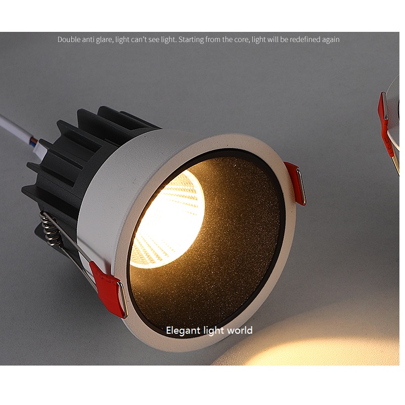 Đèn rọi led spotlight, đèn rọi chỉnh góc 24/36°, 7W, 12W, ánh sáng 3500K, 4000K, 6000K, led spotlight cao cấp