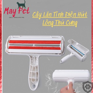 Cây Lăn Lông Chó Mèo Cây Lăn Tĩnh Điện Hút Lông Thú Cưng Làm Sạch Giường Chăn Đệm Hình Tai Mèo-MayPet
