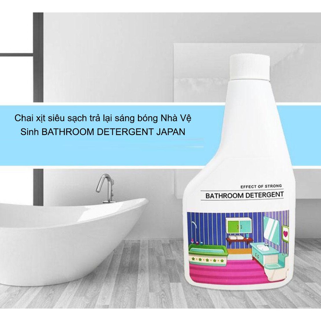 Chai xịt siêu sạch trả lại sáng bóng Nhà Vệ Sinh BATHROOM DETERGENT JAPAN - Home and Garden