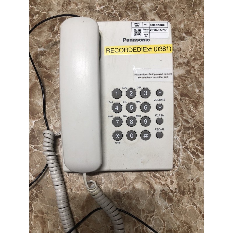 Điện thoại bàn Panasonic cũ đã qua sử dụng còn đẹp