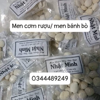 (Freeship) 5 gói men ngọt làm cơm rượu , ủ rượu nếp cẩm , làm bánh bò , làm tương thơm ngon