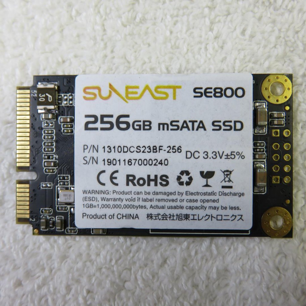 Ổ cứng SSD Suneast Msata/M2 256GB SE800 Chính hãng - Bảo hành 36 tháng | BigBuy360 - bigbuy360.vn