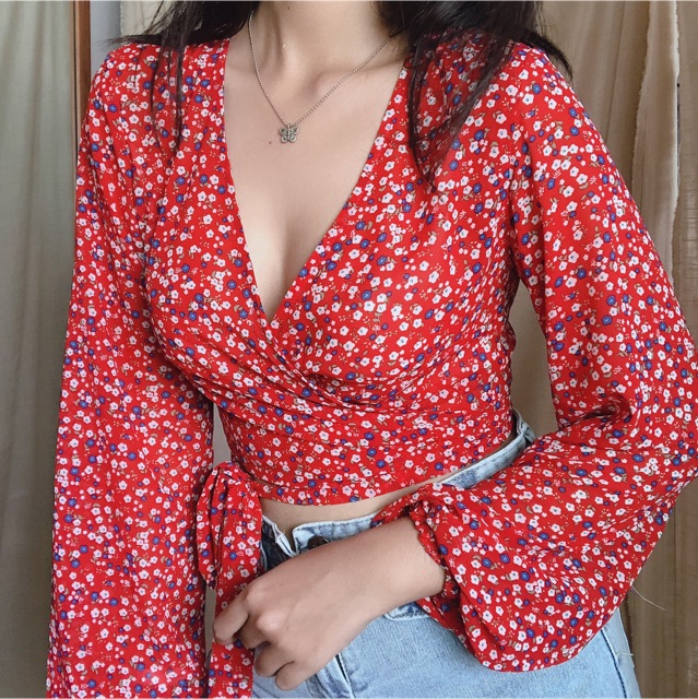 [ẢNH THẬT ĐỘC QUYỀN ] Áo cột Chow (có lỗ xỏ dây bên hông) | BigBuy360 - bigbuy360.vn