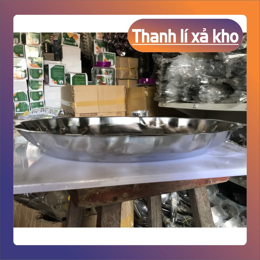 Dĩa bò né 💖𝑭𝑹𝑬𝑬𝑺𝑯𝑰𝑷💖 Đĩa hấp cá - Dĩa Hột Xoài Inox OANHTAFAC Inox 304 cao cấp không gỉ loại dày