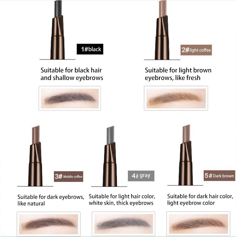 Chì Kẻ Mày Color Geometry 2 Đầu – Bút Kẻ Lông Mày 2 Đầu Không Thấm Nước | BigBuy360 - bigbuy360.vn