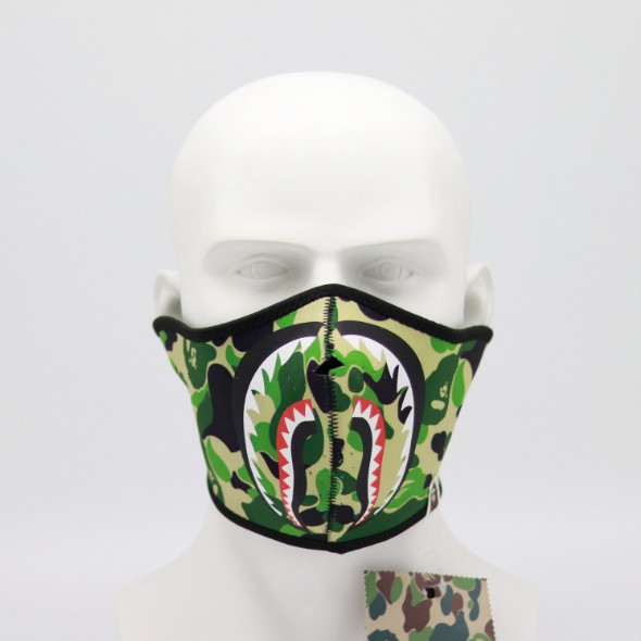 2021 Bape Japan Shark Camouflage Men Women Fashion Face Mask 01 | BigBuy360 - bigbuy360.vn