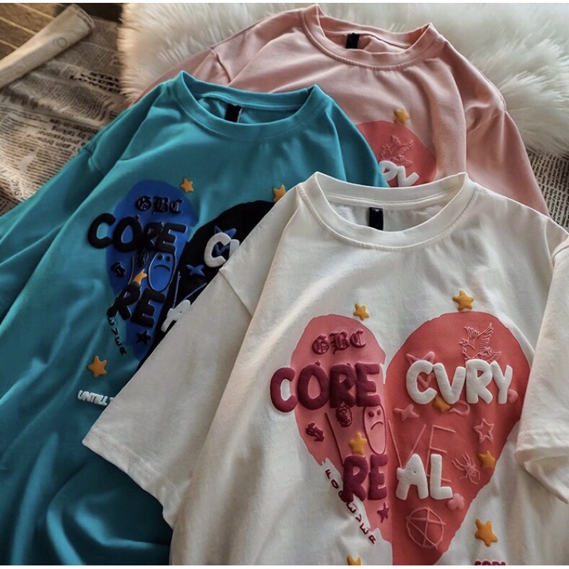 Áo phông tay lỡ dáng rộng in hình 3D | BigBuy360 - bigbuy360.vn