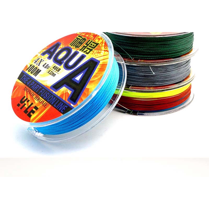 Cuộn Dây Câu Cá Bện 8 Sợi Pe 100m Dali Ma 4