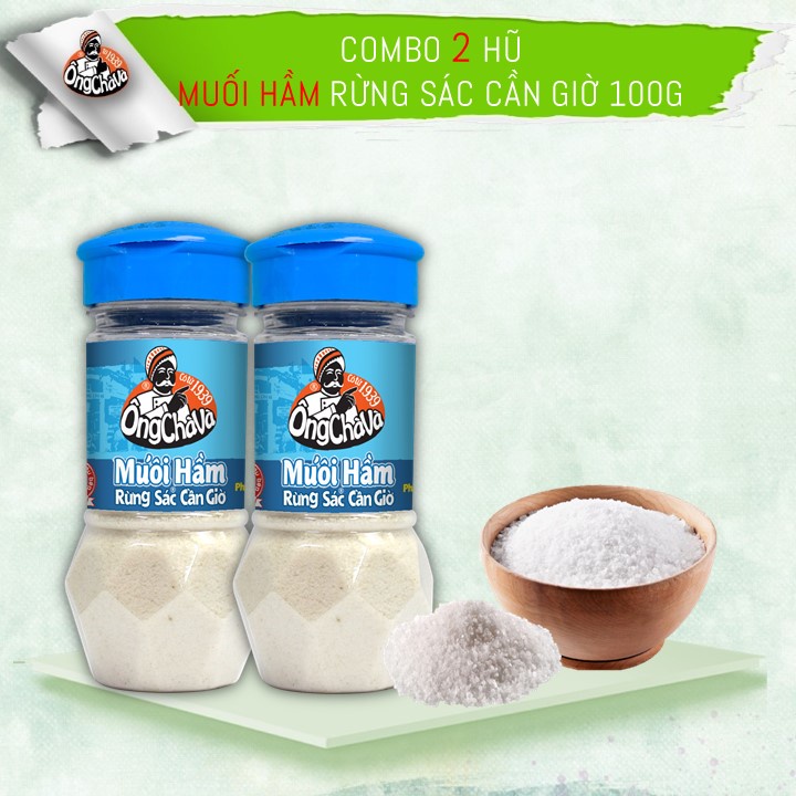 Combo 2 Hủ Muối Hầm Ông Chà Và 100gr -