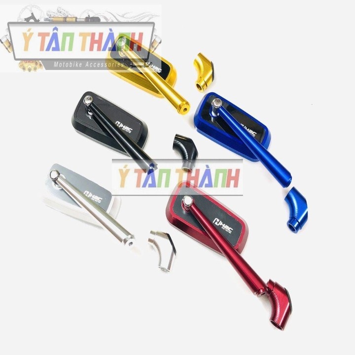 Kiếng Chiếu Hậu H2C Nhôm Dành Cho Xe Máy MS1072