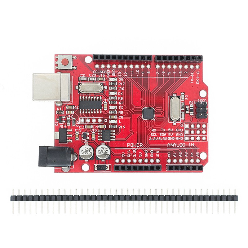 Bảng Mạch UNO R3 UNO R3 CH340G+MEGA328P/ATMEGA16U2+MEGA328P Chip 16Mhz Chuyên Dụng Cho Arduino UNO R3