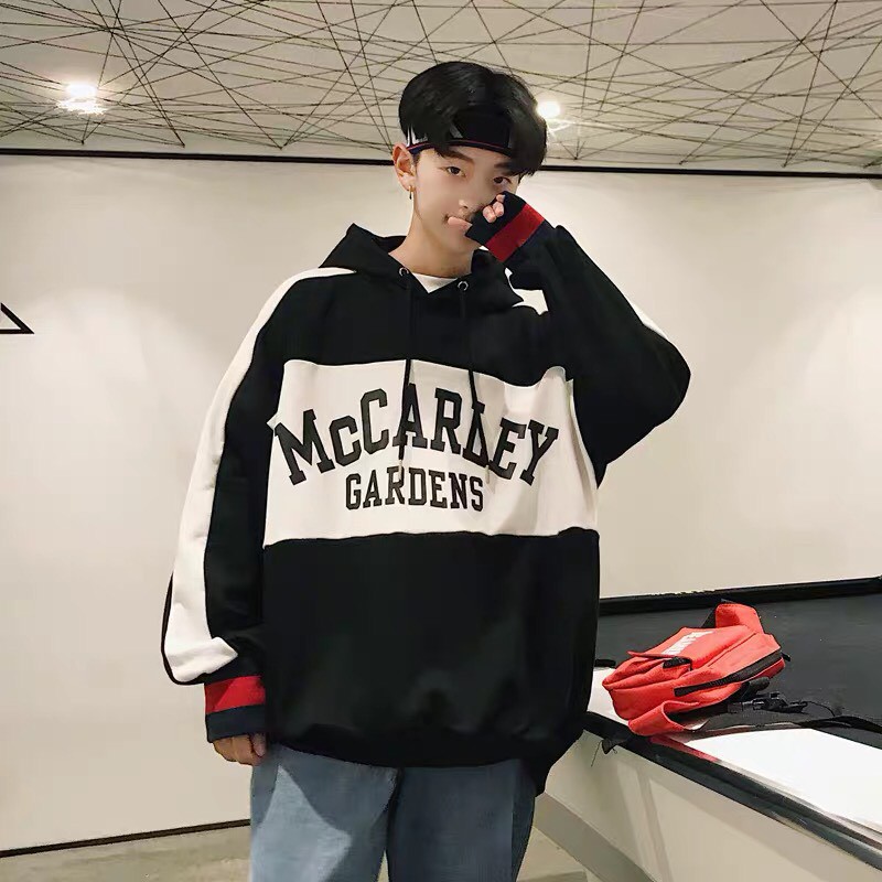Áo hoodie nỉ unisex form rộng McCARLEY nam nữ ullzang WIND | BigBuy360 - bigbuy360.vn