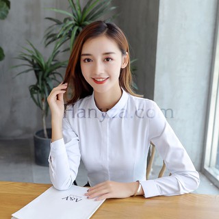 Áo Sơ Mi Nữ Dấu Cúc Cổ Đức H-8531