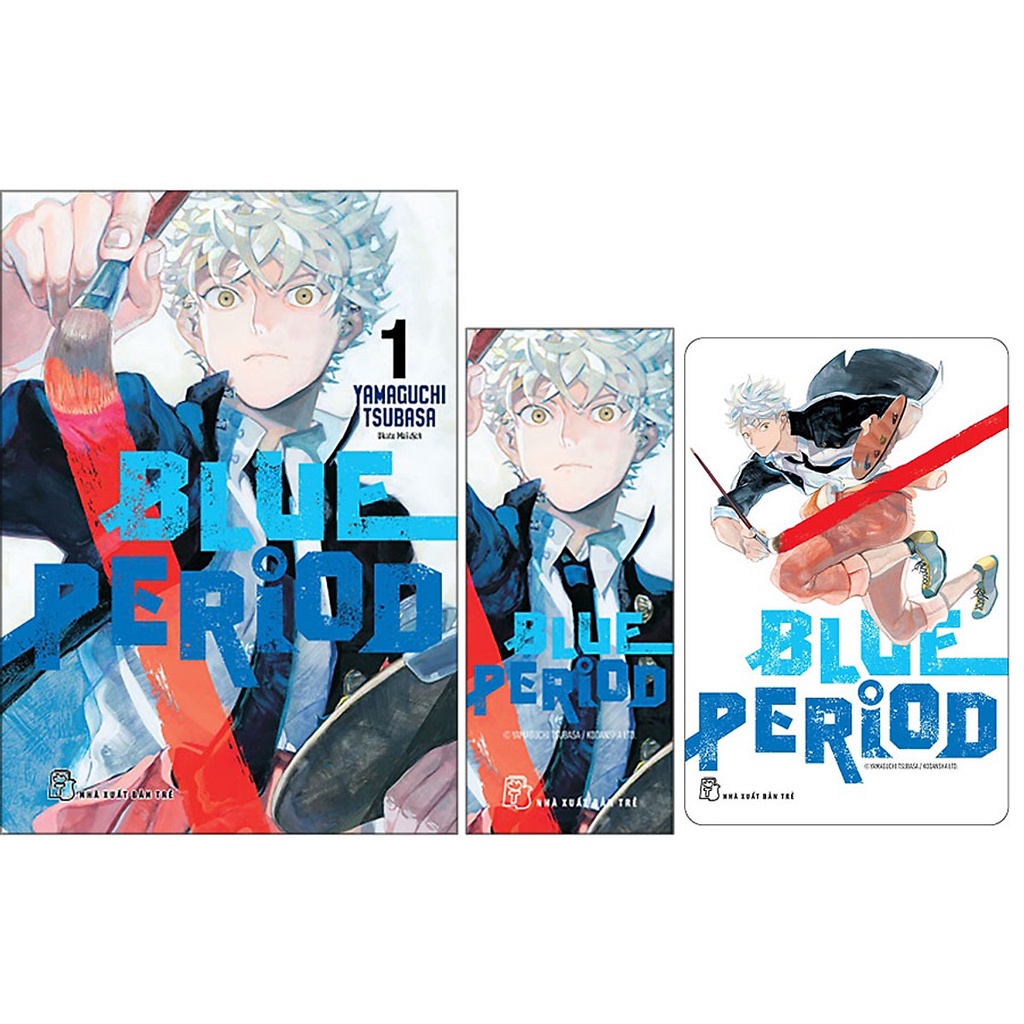 Khung ảnh Blue Period - Tập 1 - Tặng Kèm Bookmark Giấy 2 Mặt + Card Nhựa PVC -Tntmanga
