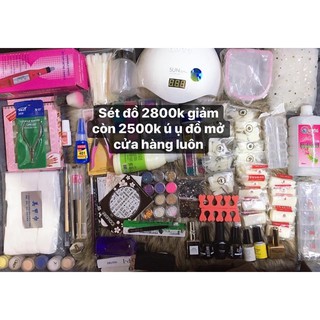 NailTrend , Combo bộ sp dụng cụ ,làm móng, nail cơ bản  nâng cao Nail trend dùng để mở cửa hàng luôn nhé đầy đủ phụ kiện