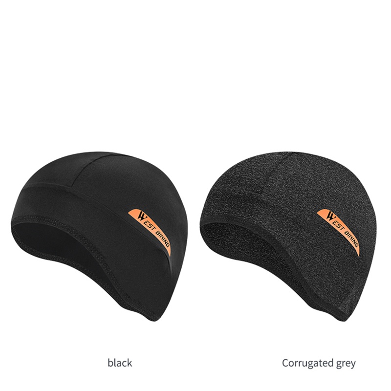 West BIKING Mũ Trùm Đầu Làm Mát Thấm Hút Mồ Hôi Cho Nam Đi Xe Đạp Xe Máy Mũ Nồi &amp; Mũ Cứng Màu Xám