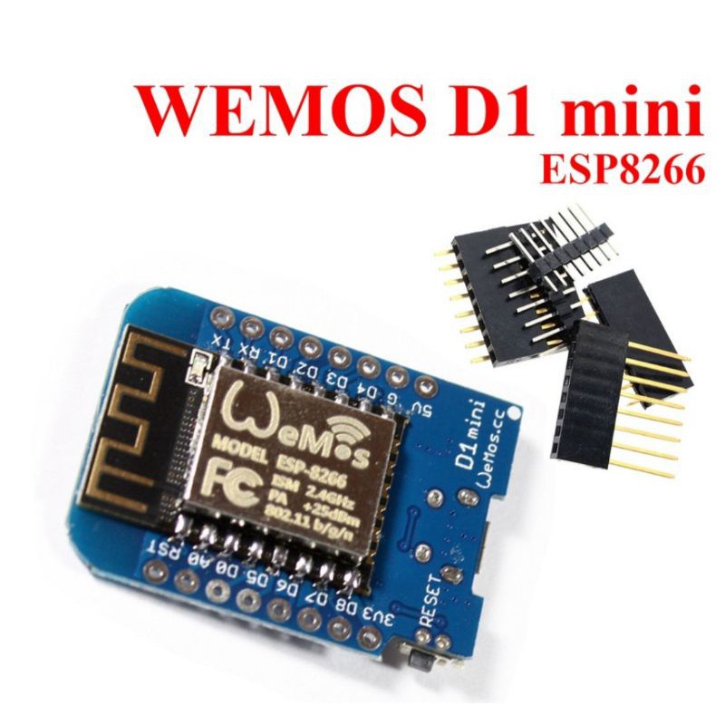 Module wifi D1mini - esp8266 điện mặt trời- sinh hoạt đã nạp code công tơ điện tử