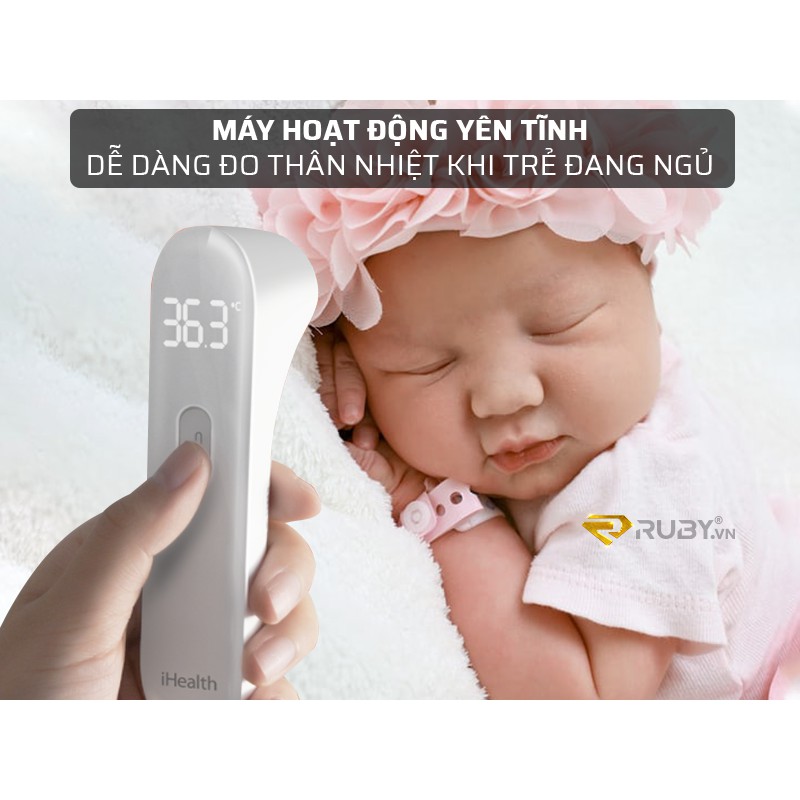 [FREESHIP] Nhiệt Kế Điện Tử Hồng Ngoại Xiaomi Mijia iHealth FDIR-V14, Máy Do Nhiệt Độ Cao Cấp Chính Xác và Nhanh Chóng