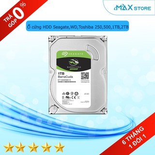 Ổ cứng HDD Seagate, WD, Toshiba 250G, ổ cứng cũ hdd 250g, 500g, 1Tb 2TB ổ cứng máy tính cũ