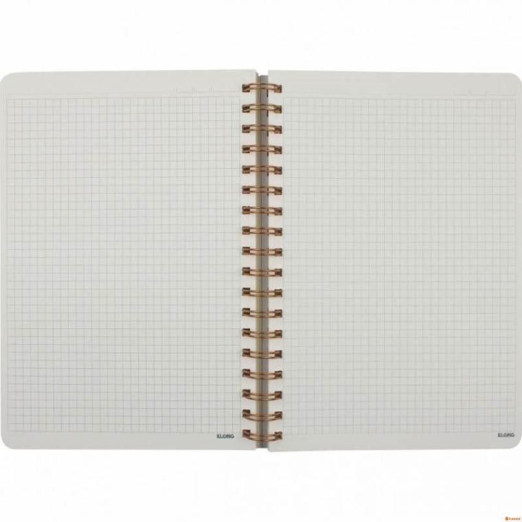 Sổ KLONG Caro lò xo kép B5- 200 trang; MS: 297