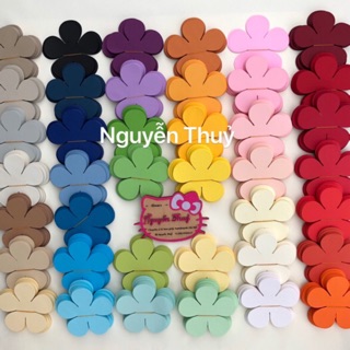 Set cánh hoa cắt sẵn