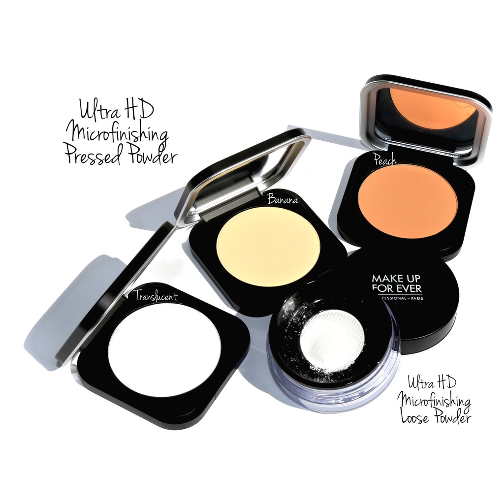Make Up For Ever - Phấn Phủ Mỏng Nhẹ Ultra HD Microfinishing Pressed Powder 6,2g