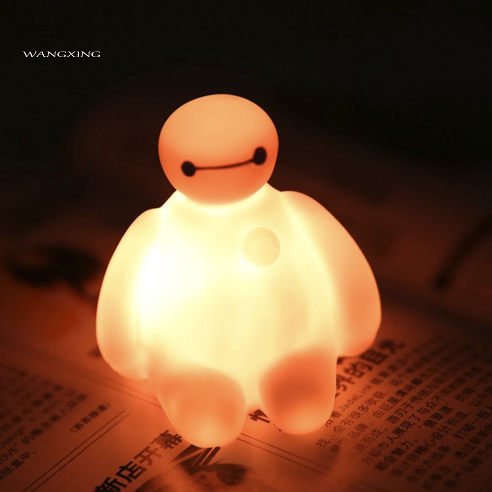 Đèn ngủ bóng LED đổi màu hình Baymax cho phòng ngủ bé