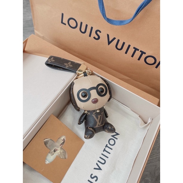 Móc khoá gấu LV mắt to da đẹp sành điệu