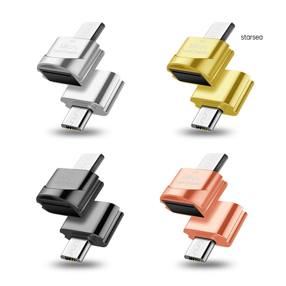 Đầu Đọc Thẻ Nhớ Micro Usb / Type-C Tốc Độ Cao | BigBuy360 - bigbuy360.vn