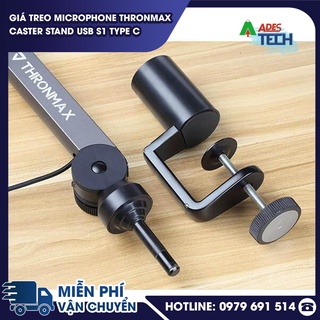 [HÀNG CHÍNH HÃNG] Giá Treo Microphone Thronmax Caster Stand USB S1 Type C - Bảo Hành 12 Tháng