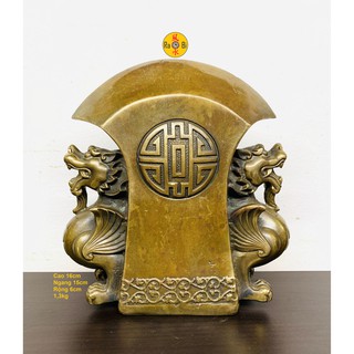 Tỳ Hưu 2 Đầu - Tượng Đồng Phong Thủy
