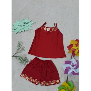 Đồ bộ thun lạnh cho bé gái size 5-8 (bé từ 10-15kg)