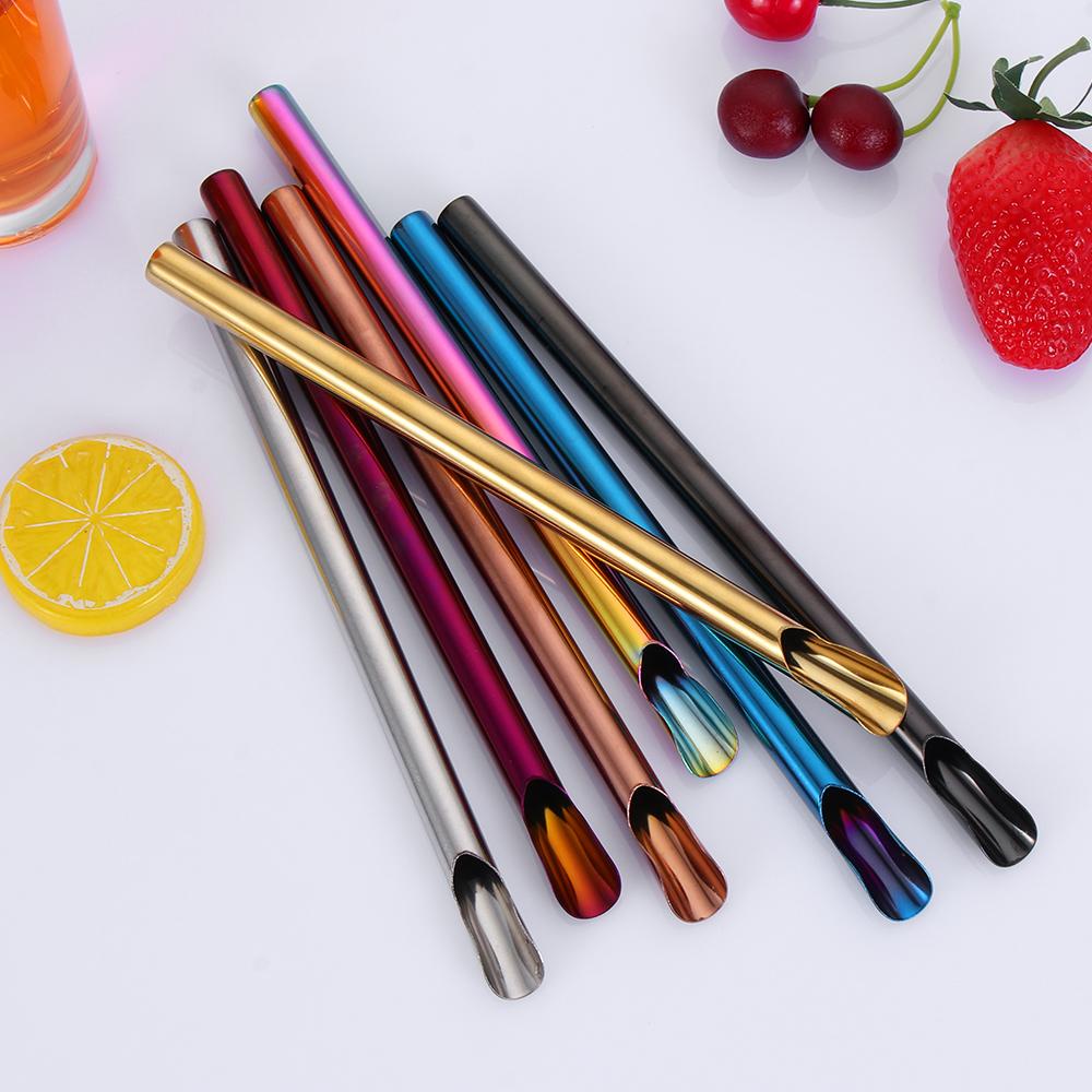 CONOPERY Ống Hút Bằng Thép Không Gỉ Có Thể Tái Sử Dụng Tiện Lợi