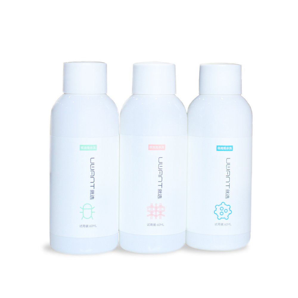 Bộ 3 chai dung dịch giặt tẩy dùng thử 60ml chuyên dụng, làm sạch và diệt khuẩn hiệu quả