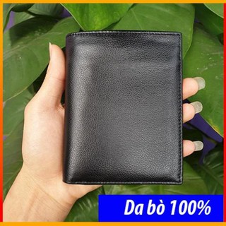 Ví Nam Da Bò Bóp Da Bò Dáng Đứng Sang Trọng, Trẻ Trung, Có Bảo Hành 24 Tháng VD02 Xịn ✔️