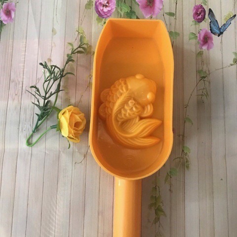 khuôn bánh  Trung  thu  gõ  hình  cá chép 50gr 75gr 100gr khuôn  bánh  Trung  thu   ép  xôi
