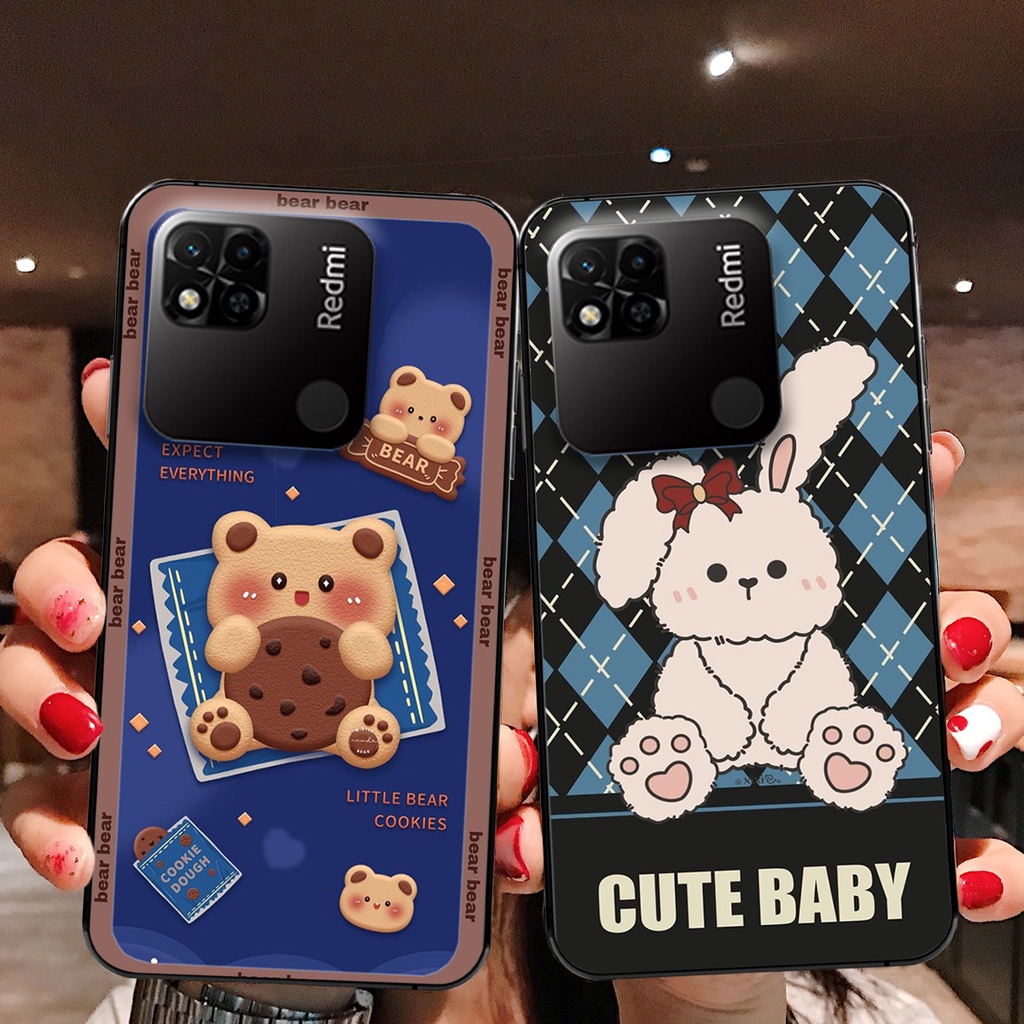 Ốp lưng XIAOMI REDMI 10A gấu phá cách siêu đẹp cực cute giá rẻ