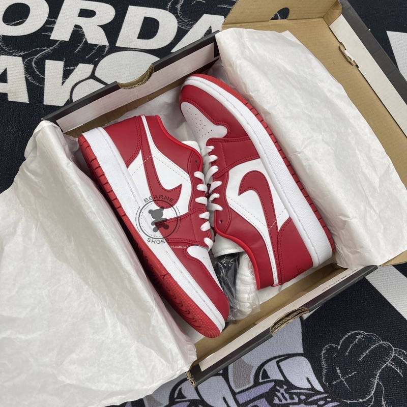 Giày Air Jordan 1 Low Gymred - Bản chuẩn đẹp | Fullbox - Kèm dây phụ