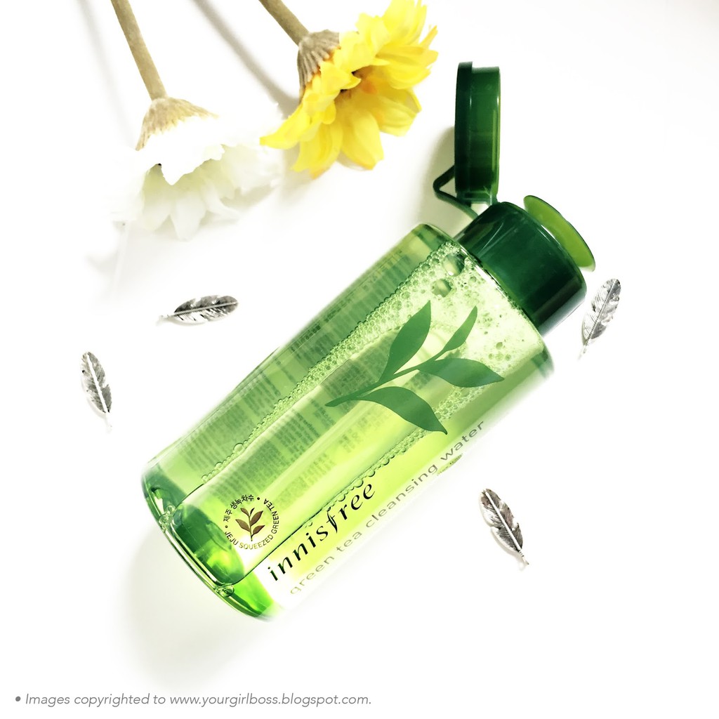 NƯỚC TẨY TRANG INNISFREE GREEN TEA CLEANING WATER 300ML CHÍNH HÃNG