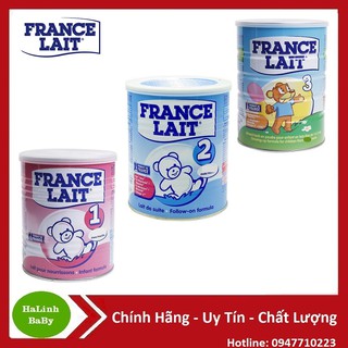Sữa Bột France Lait 400g đủ số 1, 2, 3 ( Date 2022 )