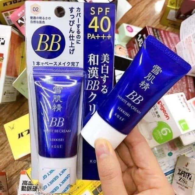 KEM NỀN 6 IN 1 BB KOSE SEKKISEI WHITE CREAM NHẬT BẢN