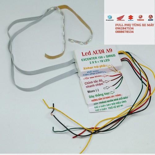Led Audi A9 lắp tất cả loại xe - Vindecal BD