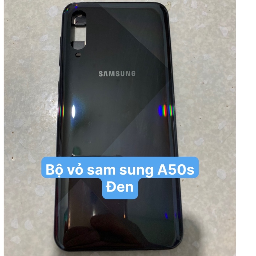 Bộ vỏ samsung A50s, bán lẻ lưng viền A50s, miếng lưng / hàng zin