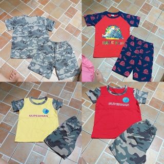 Combo áo và bộ bé gái và trai