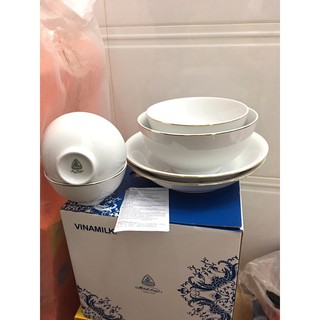 👍🧸 BỘ 6 MÓN TÔ CHÉN DĨA CAO CẤP MINH LONG 👍👍