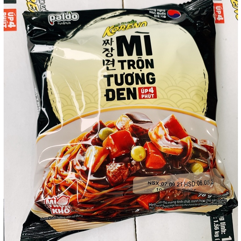 Mỳ tương đen koreno 1 gói 75gr