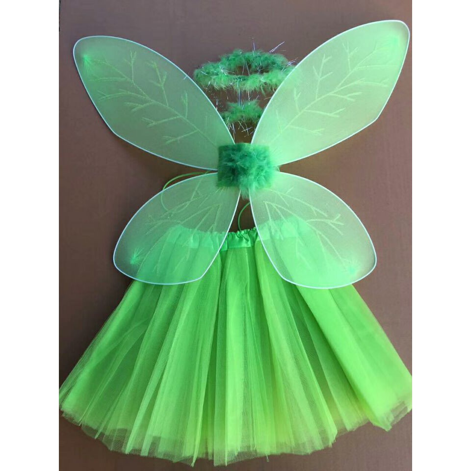 Bộ trang phục hóa trang nàng tiên bướm dịp Halloween dễ thương dành cho bé gái